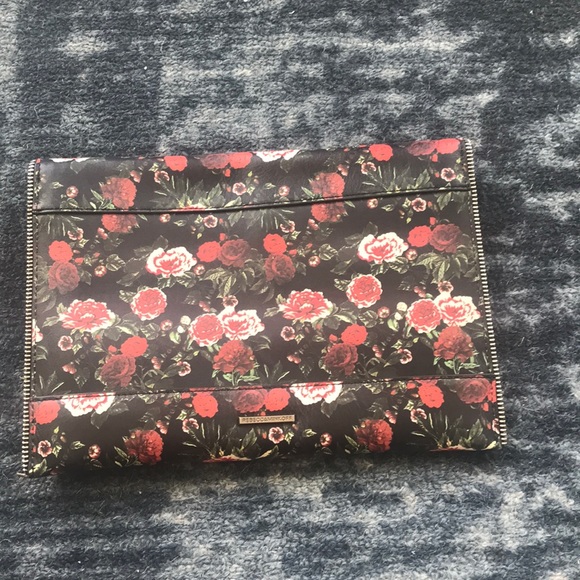 Rebecca Minkoff Leo Saffiano Leather Clutch - Picture 3 of 5